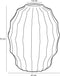 Mica Decorations Pippa Vaas - H33 x Ø27 cm - Keramiek - Roze