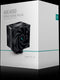DeepCool AK400 ZERO DARK PLUS - CPU-koeler - 4 heatpipes - Zwart