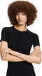 FALKE Wool-Tech Light - Functioneel shirt korte mouwen - Geurneutraliserend - Zwart (maat S)