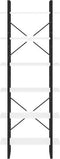 vidaXL - Hoge - kast - 80x30x210 - cm - bewerkt - hout - wit