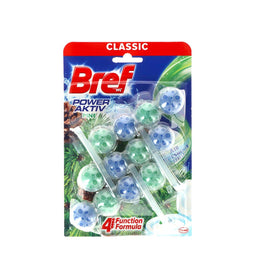 Bref WC Power Activ Den - Toiletballen - 40% meer frisheid - (3-pack)