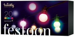 Twinkly Festoon - Lichtsnoer - 20 RGB LED's - Multicolor