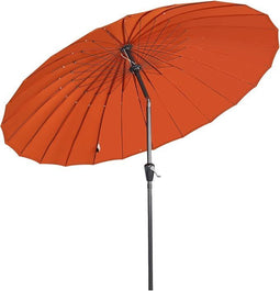 Angel Living Shanghai Parasol Ø250 cm - Kantelbaar - Zwengel - Aluminium Mast 38 mm
