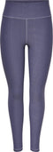 ONLY PLAY ONPASHUA HW TRAIN TIGHTS - Dames Sportlegging - Hoge tailleband - Donkergrijs met paarse gloed
