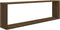 vidaXL - Wandschappen - kubus - 4 - st - 100x15x30 - cm - bewerkt - hout - bruineiken