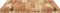 vidaXL - Wastafelblad - met - olieafwerking - 80x60x4 - cm - massief - acaciahout