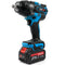 Cisivis 288VF - Accu Slagmoersleutel - 21V 700Nm incl. 2 Accu's en 6 Moerdoppen