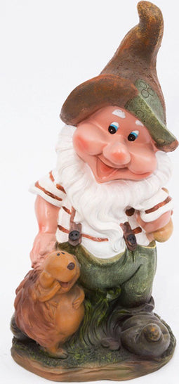 Tuinkabouter met stekelvarken