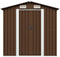 vidaXL - Tuinberging - 204x132x186 - cm - staal - antraciet