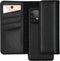Selencia Hoesje Geschikt voor Samsung Galaxy A72 Hoesje Met Pasjeshouder - Selencia Eny Uitneembare Vegan Lederen Clutch - Zwart