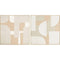 Schilderij Home ESPRIT Wit Beige Modern Scandinavisch 90 x 3,8 x 90 cm (2 Stuks)