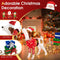Coast Verlichte Kerstdecoratie - Kersthond met Slee - 170 LED-lampen - 78 x 21 x 82 cm - Veelkleurig