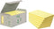 Post-it® Notes, Gerecycleerd, Toren, Geel, 76 x 127 mm, 16 Blokken, Non X-Wrapped, 100 Blaadjes/Blok