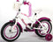 Volare Heart Cruiser - Kinderfiets - 12 inch - Wit Paars