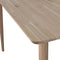 WOOOD Leva Bureau - Eiken - Naturel - 95x120x59