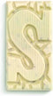 Tony's Chocolonely Chocolade Letter S - Witte Chocolade Pepernoot Chocoladeletter - Schoencadeautjes Sinterklaas - Sint Cadeau - 180 Gram Fairtrade Belgische Chocola