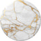 PopSockets - PopGrip - Verwisselbare Telefoonbutton en Standaard - Gold Lutz Marble