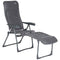 Crespo RP-215 Air-Deluxe - Voetenbank - Ergonomisch - Grijs