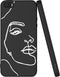 imoshion Hoesje - Geschikt voor iPhone SE (2016) / 5 / 5s - Design hoesje - Line Art Woman White