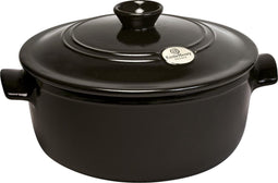 Emile Henry Kookpan rond - Ø285mm - Fusain