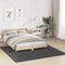 vidaXL - Shaggy - Vloerkleed - met - Latex - Achterkant - Donkergrijs - 200x200 - cm