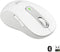 Logitech Signature M650 L - Draadloze muis - Linkshandig - Wit