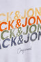 JACK&JONES ORIGINALS JORBRADY TEE - T-shirt korte mouw - 3-pack met logo print - Blauw Groen Wit (3-pack)
