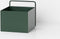 Ferm Living Wall Box - Dark Green - Square