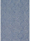 Zala Denim Vloerkleed - 170x240 - Rechthoek - Buiten,Laagpolig Tapijt - Modern - Blauw, Grijs