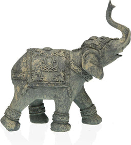 Decoratieve figuren Versa Olifant Grijs 19 x 18 x 7 cm Hars