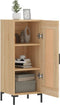 vidaXL - Dressoir - 34,5x34x90 - cm - bewerkt - hout - sonoma - eiken