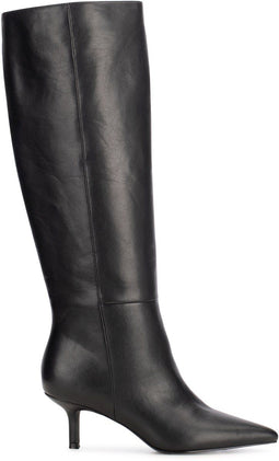 POSH by Poelman JADE - Dames Laarzen - Spitse neus - Naaldhak 6 cm - Zwart