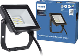 Philips ProjectLine - LED schijnwerper - 10 W - Warmwit licht - Zwart