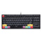 HXSJ L600 - Mechanisch Gaming Toetsenbord - 87 Toetsen Rode Schakelaar - Zwart