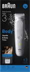 Braun Body Groomer Series 3 BG3530 - Trimmen & Verzorgen - SkinGuard Technologie - Waterdicht - Grijs