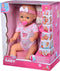 Simba New Born - Babypop - 43 cm - drink en plasfunctie - roze