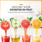 Niceey Slowjuicer - Sapcentrifuge - Juicer - 900 ML - Groenten en Fruit Sap - Met Pulpcontainer - BPA-Vrij - Zwart