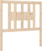 vidaXL - Hoofdbord - 106x4x100 - cm - massief - grenenhout