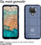 iMoshion Hoesje Geschikt voor Nokia G20 / G10 Hoesje Siliconen - iMoshion Rugged Shield Backcover - Blauw