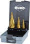 RUKO 101026TRO - Getrapteboorset 3-delig 4 - 12 mm 4 - 20 mm 4 - 30 mm HSS - (1 set)