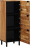 vidaXL - Hoogkast - 40x33x110 - cm - Massief - Acaciahout