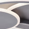 Brilliant Runda - Plafondlamp - LED 51,5W - 3000K-6000K - Donkergrijs Mat