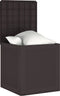vidaXL - Tuinopbergbox - Bruin - 55x53x57 - cm - PP