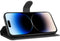 Just in Case 8381149 - Flip cover - Krasbestendig - Zwart