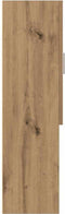 vidaXL - Wasmachinekast - 70,5x25,5x90 - cm - artisanaal - eikenkleur