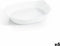 Serveerschaal Luminarc Smart Cuisine Rechthoekig Wit Glas 30 x 22 cm (6 Stuks)