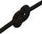 vidaXL - Werktouw - 5 - mm - 500 - m - polyester - zwart
