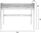 Zuiver Barbier Bureau Hout Walnoot - Bruin