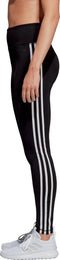 adidas Design 2 Move 3-Stripes - Dames Legging - Hoge taille Climalite - Zwart/Wit