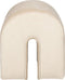 MODOC - Poef - Beige - 35 cm - Fluweel
